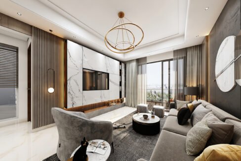 3 BHK Flats in Bibwewadi, Pune 8 Space Paramount Tower NIBM NIBM, Pune – Living