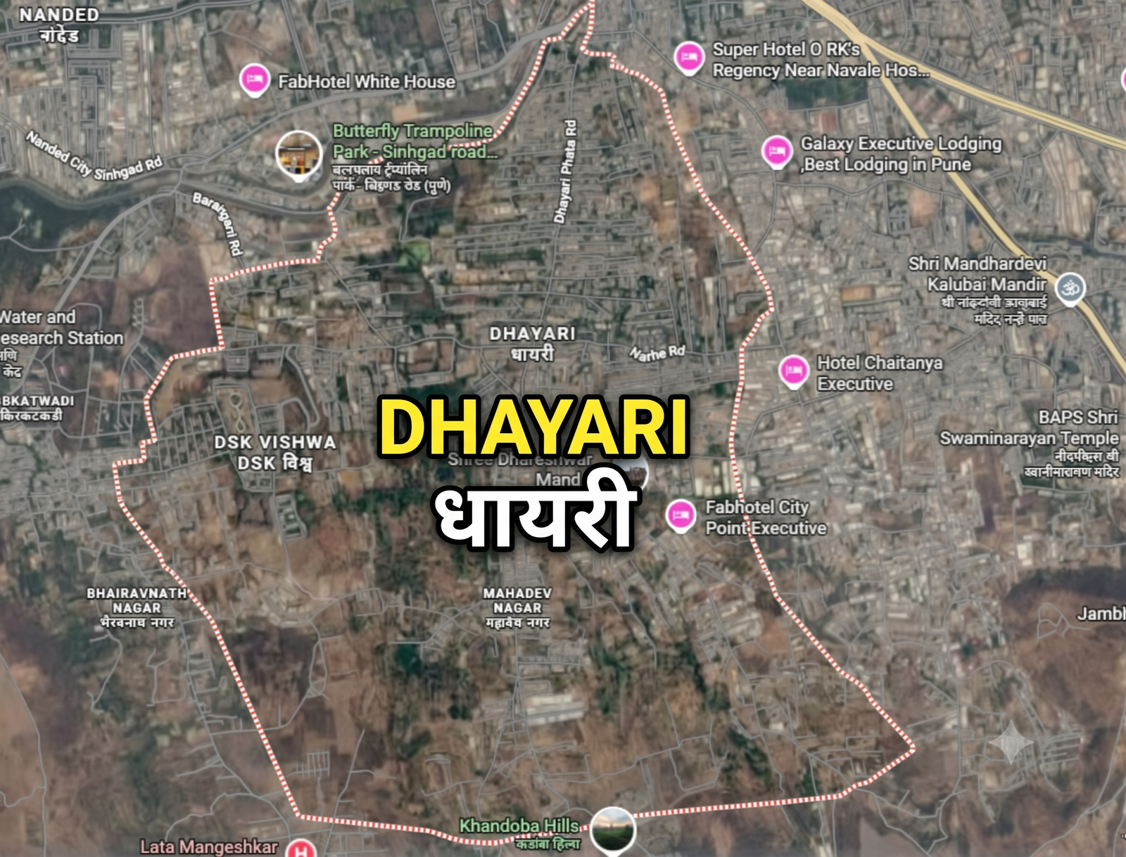 About Dhayari Pune Real Estate