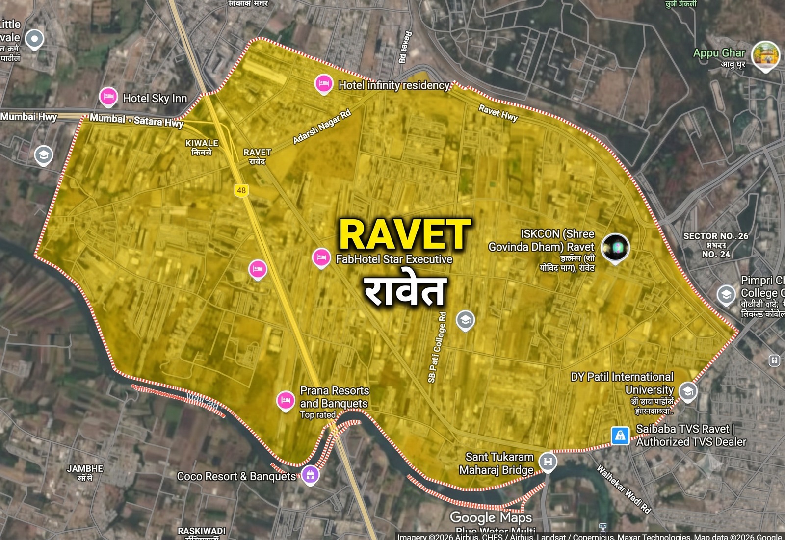 About Ravet Pune Real Estate