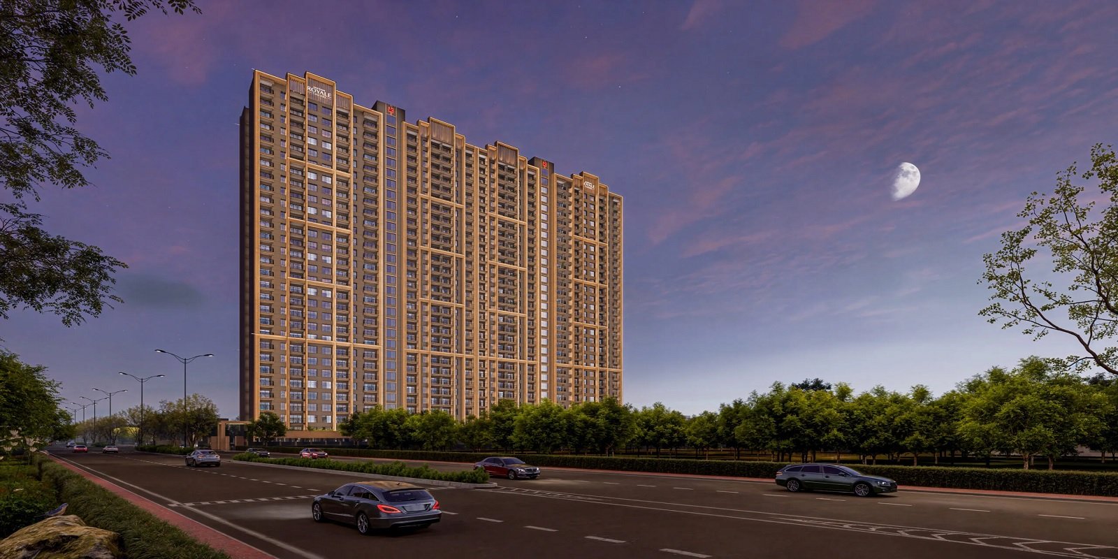 Kohinoor Royale Towers Hinjewadi exterior view